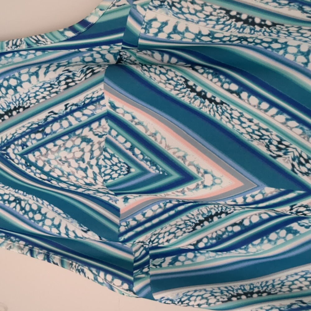 Teal Jewel Mossimo Dress Fit and Flare A Line Sleeveless Dress, Size Small - Picture 4 of 5
